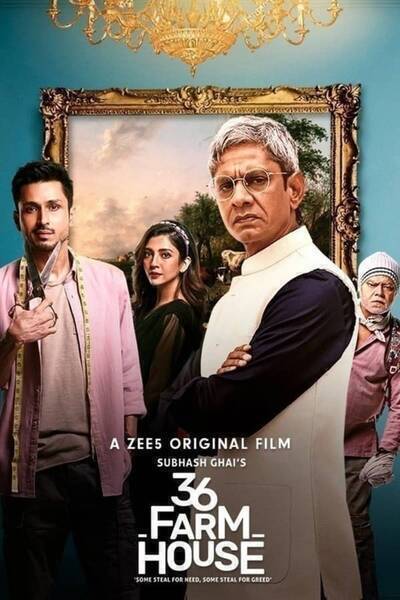 36 Farmhouse Hindi Dubbed Movie Poster (2022)