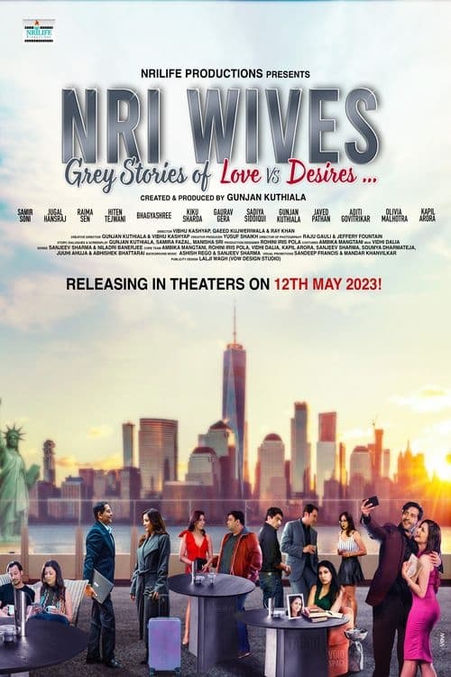 NRI Wives Hindi Dubbed Movie Poster (2023)