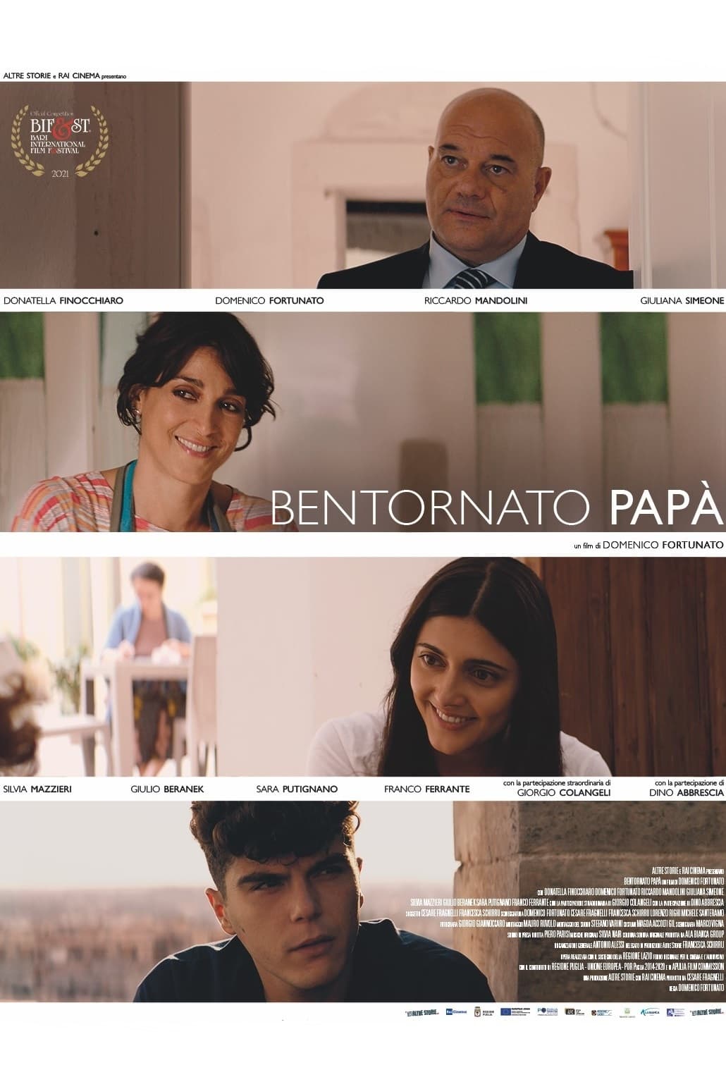 Bentornato papà Hindi Dubbed Movie Poster (2021)
