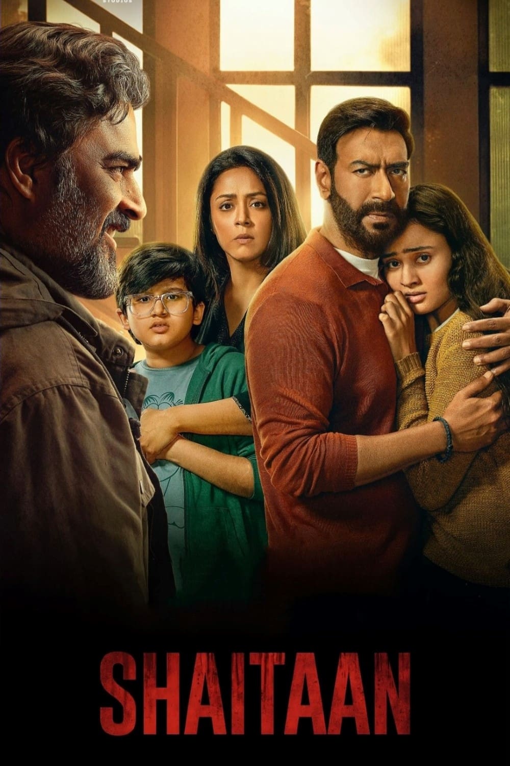 Shaitaan Hindi Dubbed Movie Poster (2024)