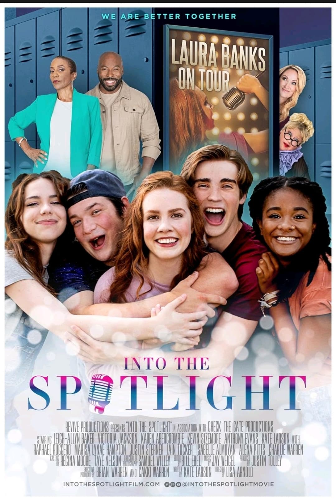 Into the Spotlight Hindi Dubbed Movie Poster (2023)