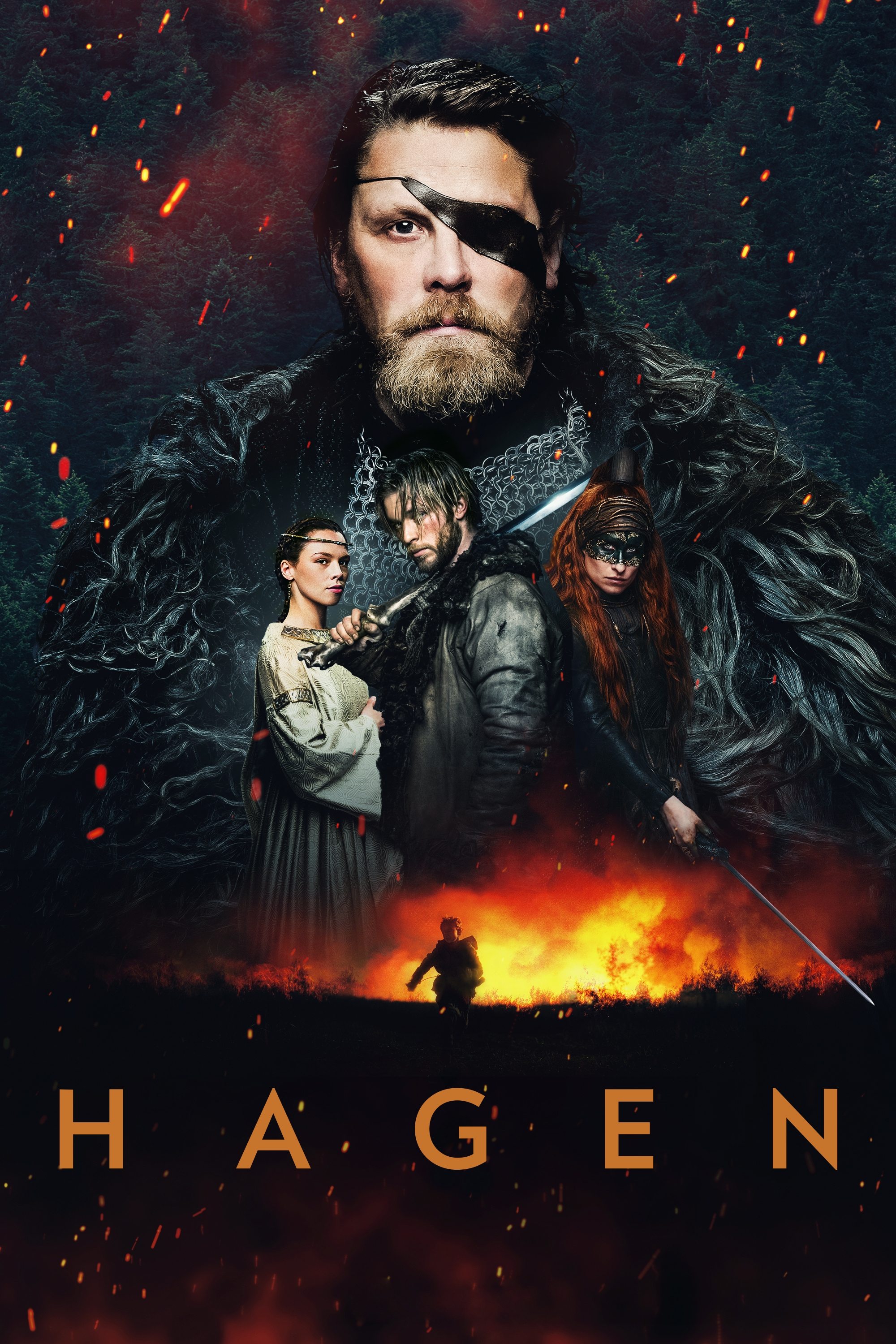 Hagen Hindi Dubbed Movie Poster (2024)