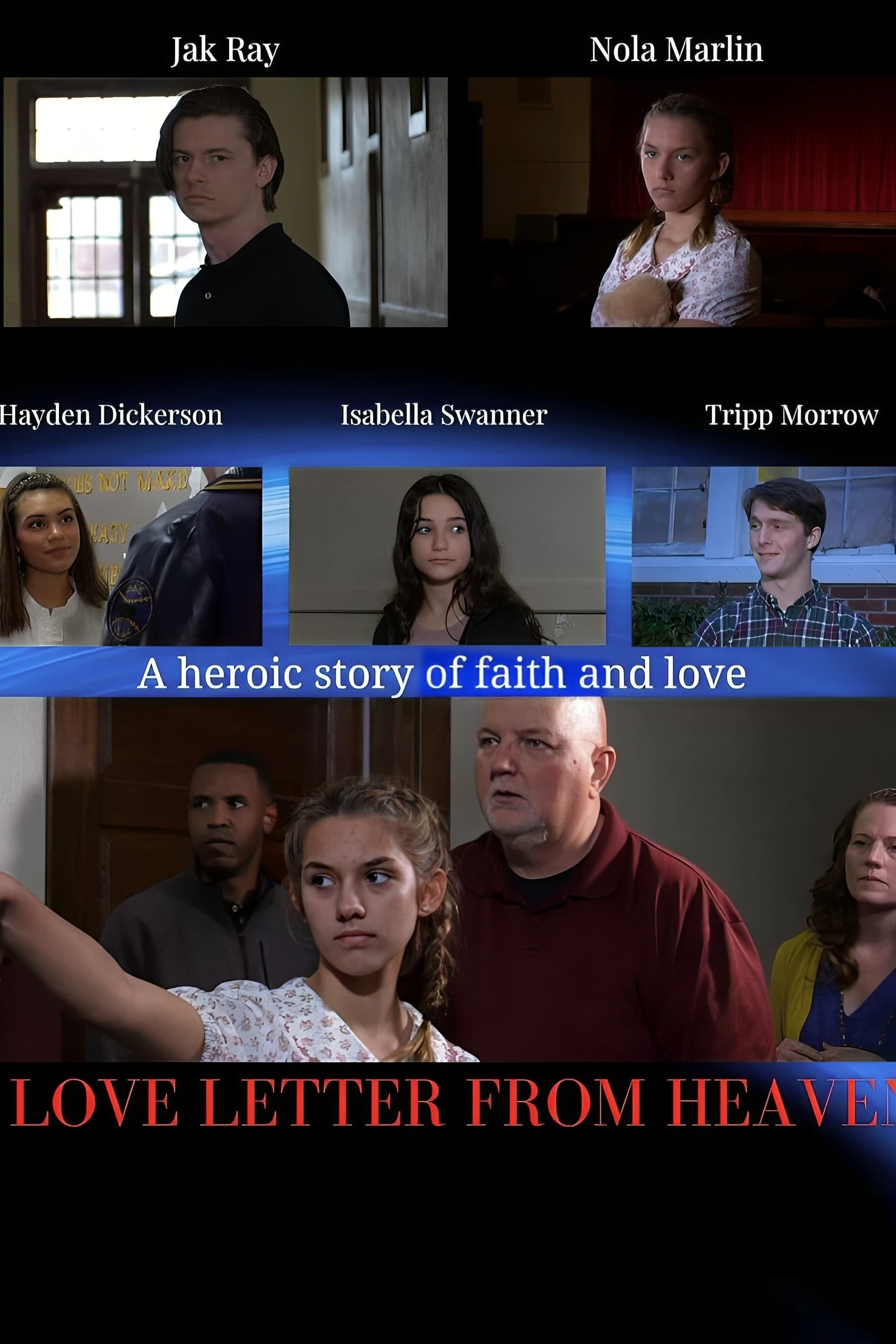 A Love Letter from Heaven Hindi Dubbed Movie Poster (2023)