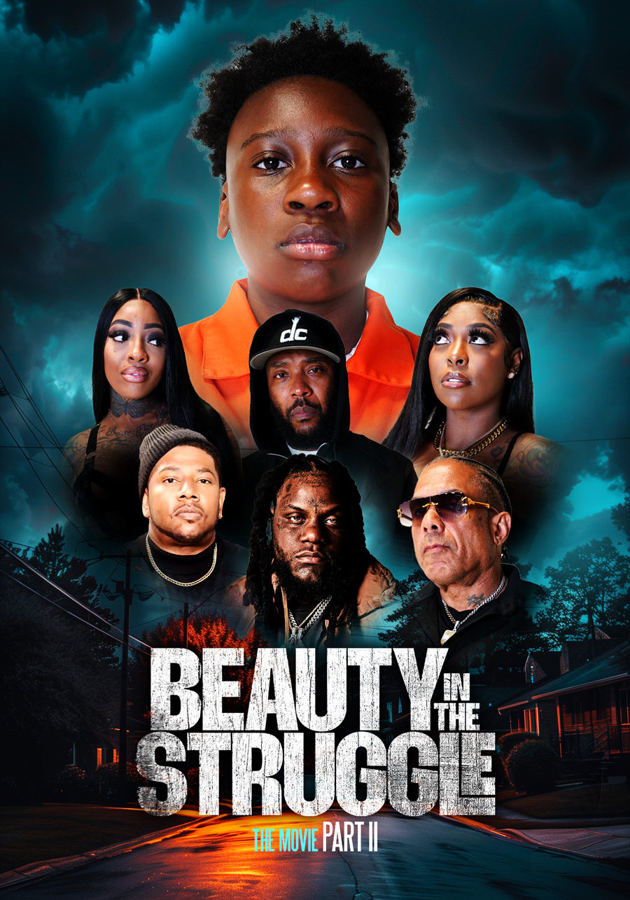 Beauty in the Struggle II Hindi Dubbed Movie Poster (2025)