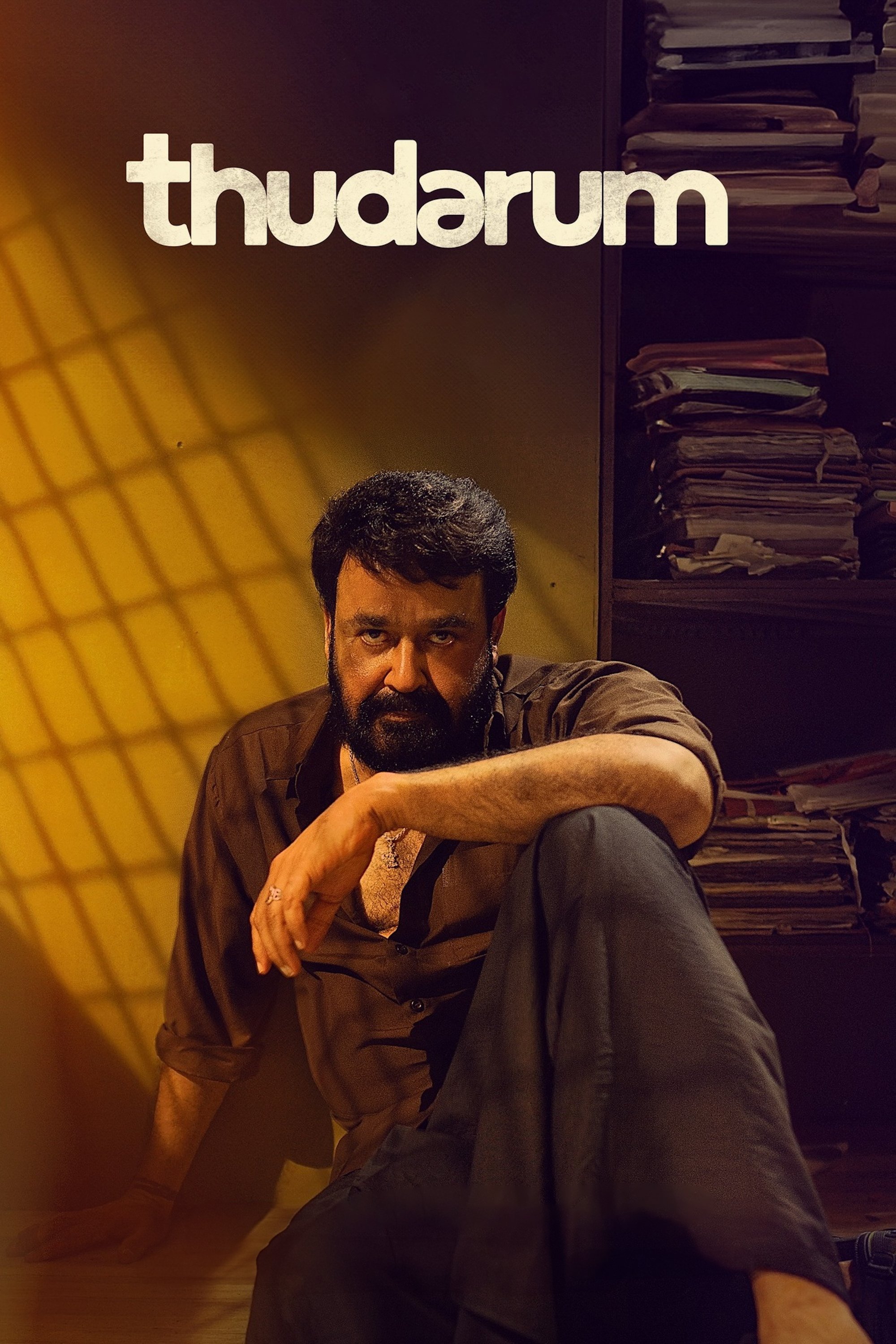 Thudarum Hindi Dubbed Movie Poster (2025)