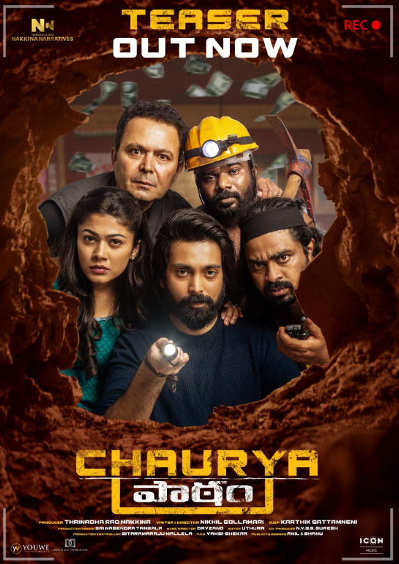 Chaurya Paatam Hindi Dubbed Movie Poster (2025)