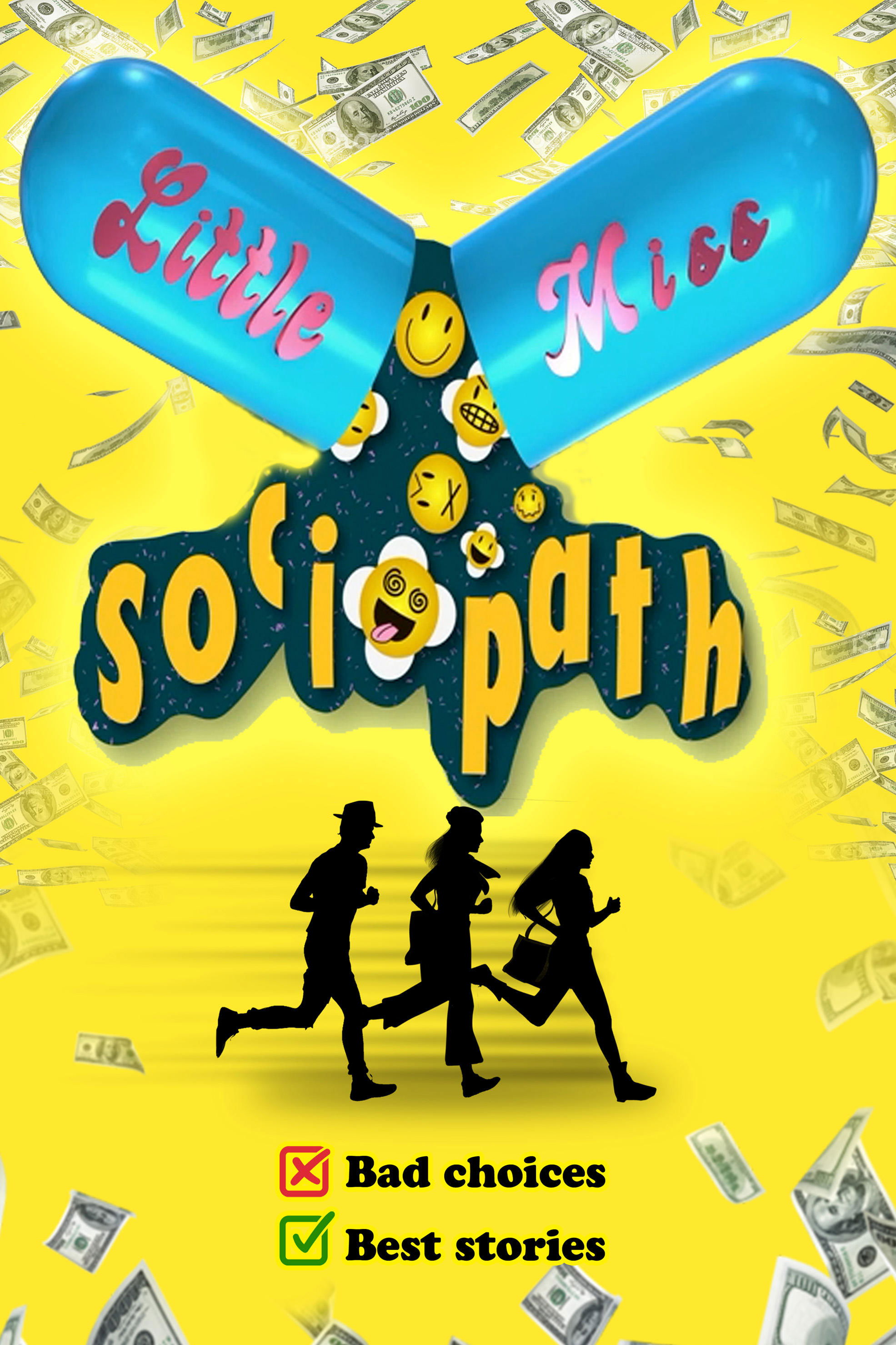 Little Miss Sociopath Hindi Dubbed Movie Poster (2025)