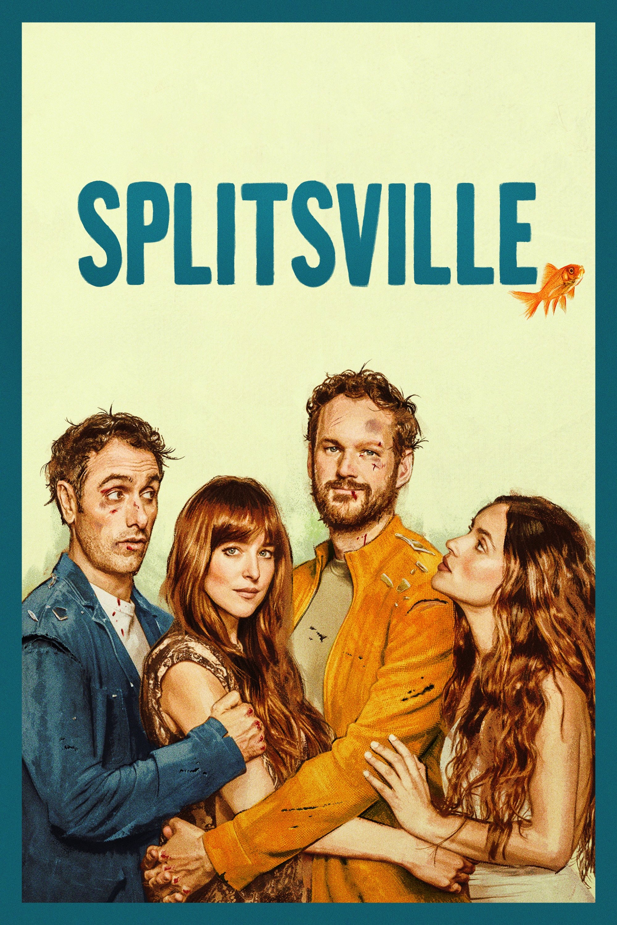 Splitsville Hindi Dubbed Movie Poster (2025)
