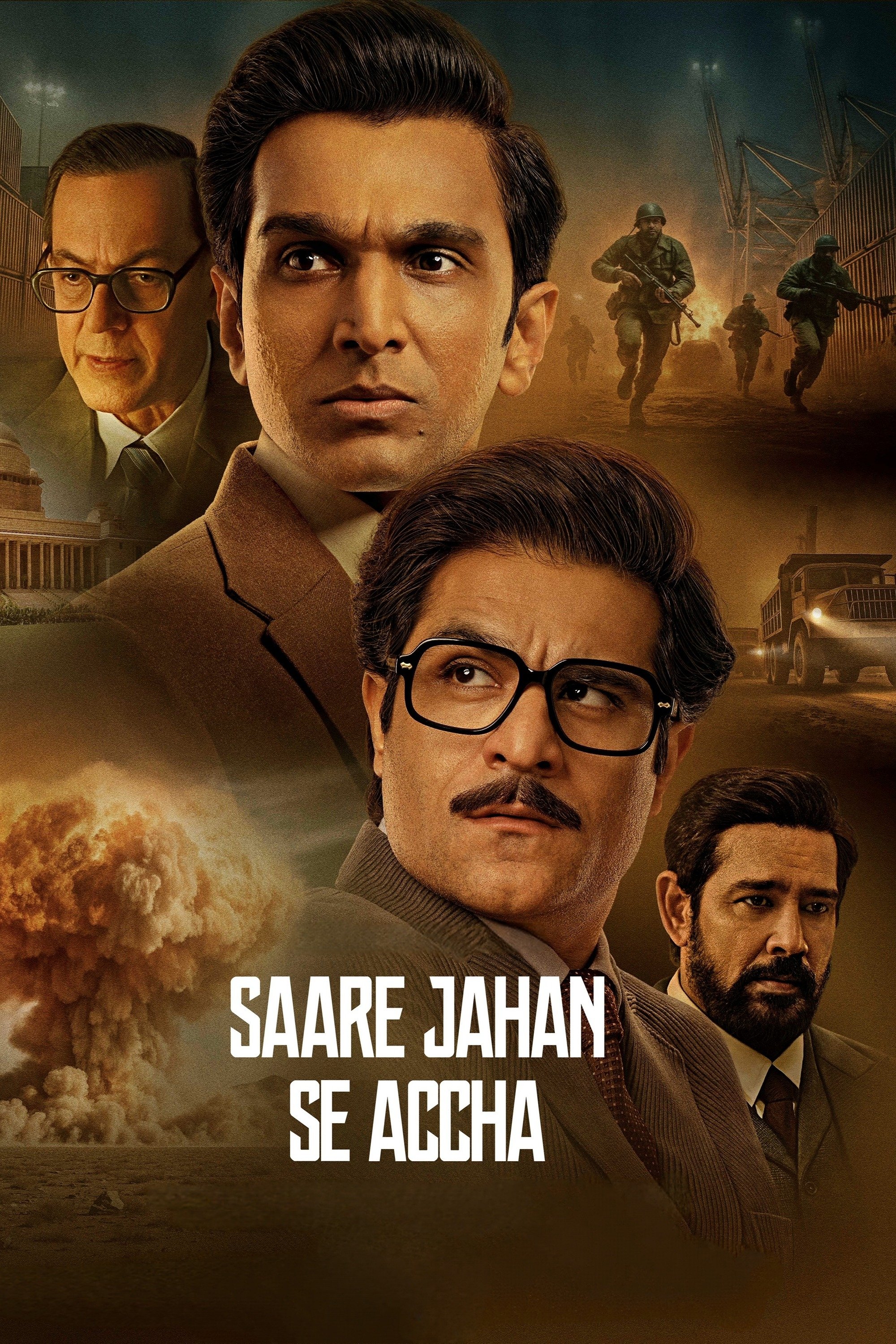 Saare Jahan Se Accha: The Silent Guardians Hindi Dubbed Movie Poster (2025)