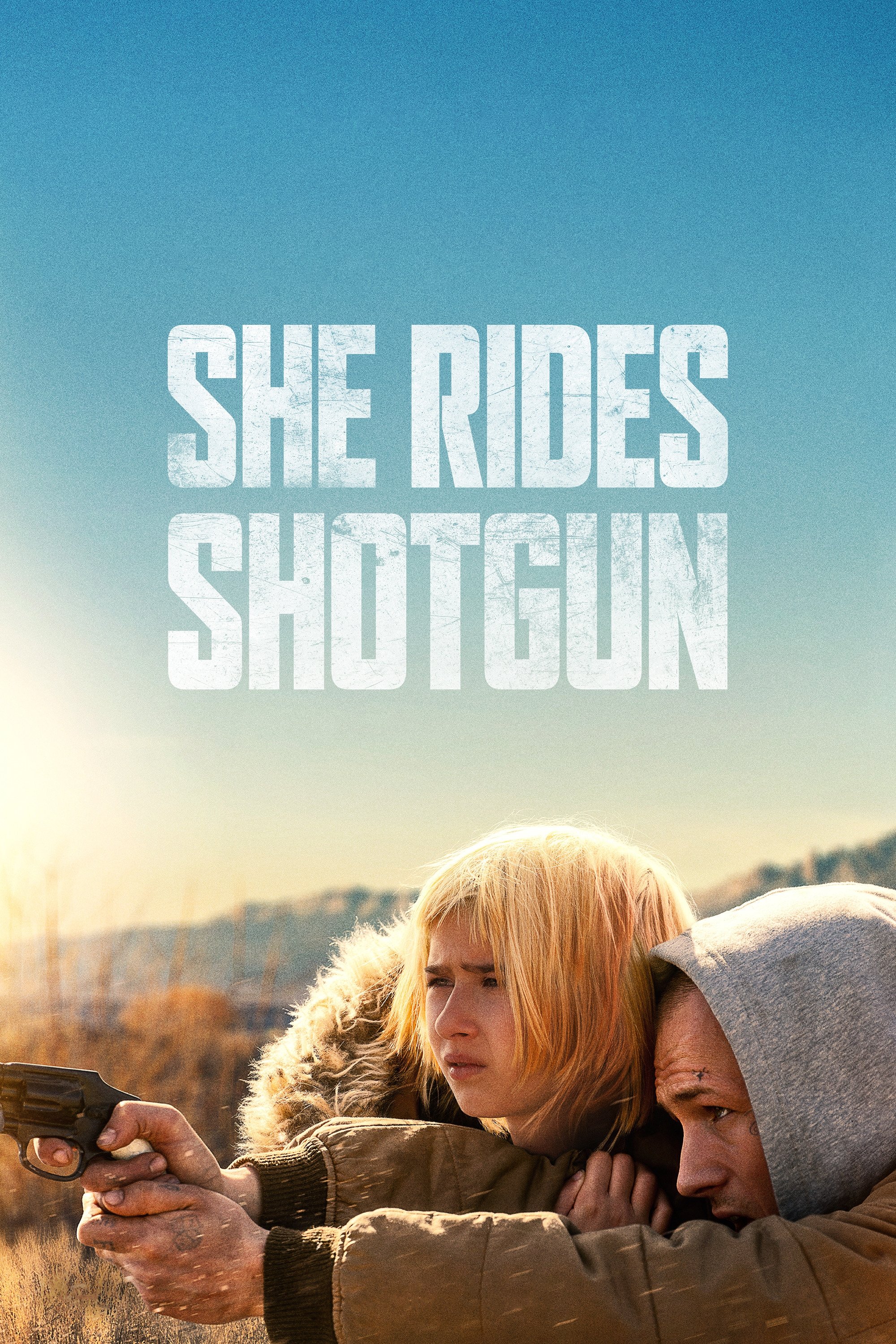She Rides Shotgun Hindi Dubbed Movie Poster (2025)