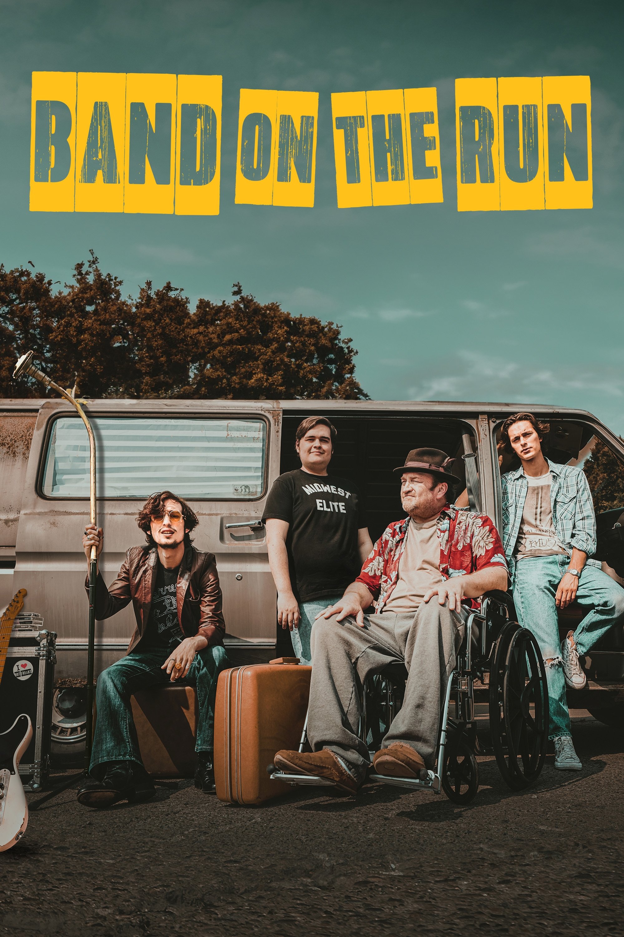 Band on the Run Hindi Dubbed Movie Poster (2024)