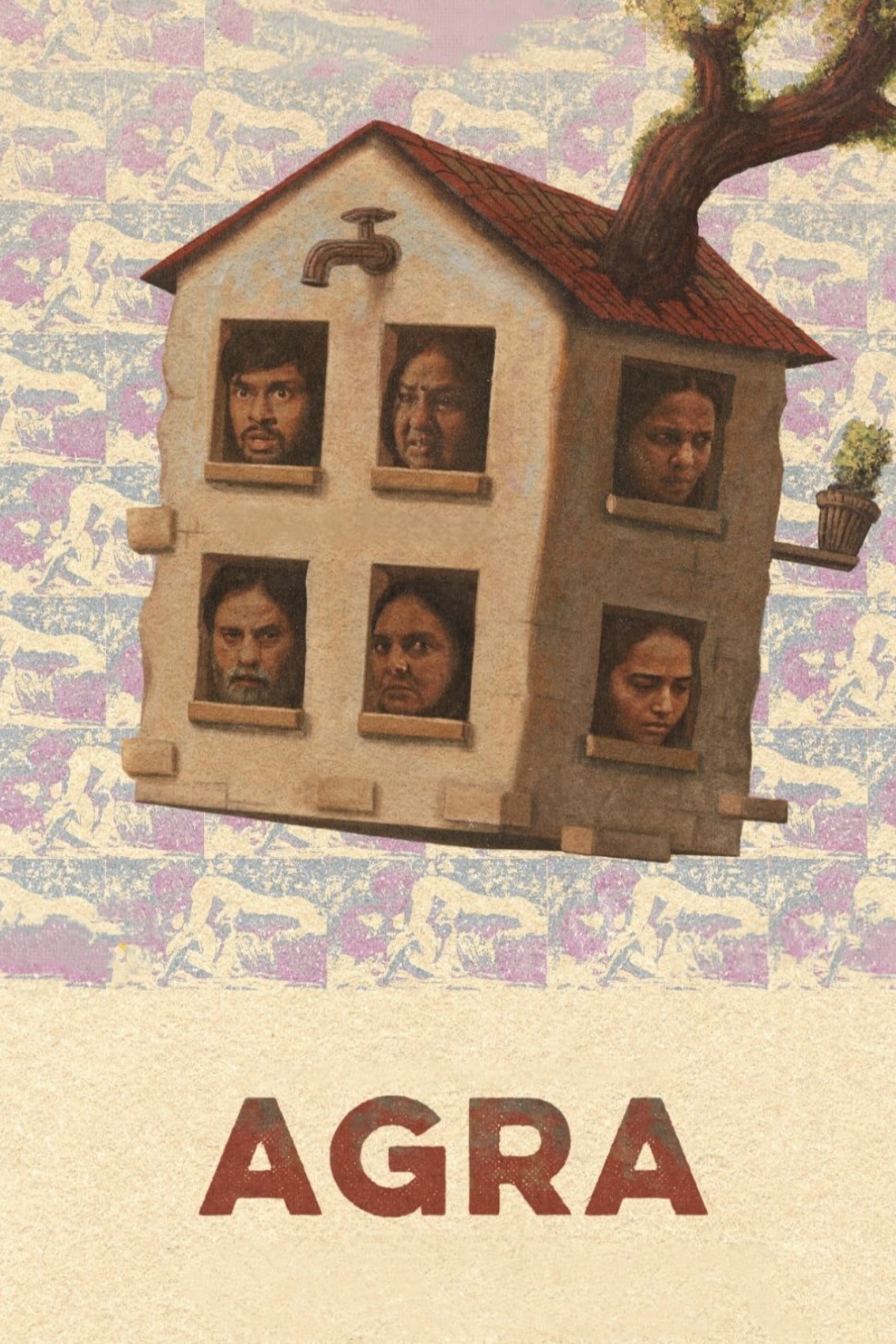 Agra Hindi Dubbed Movie Poster (2025)