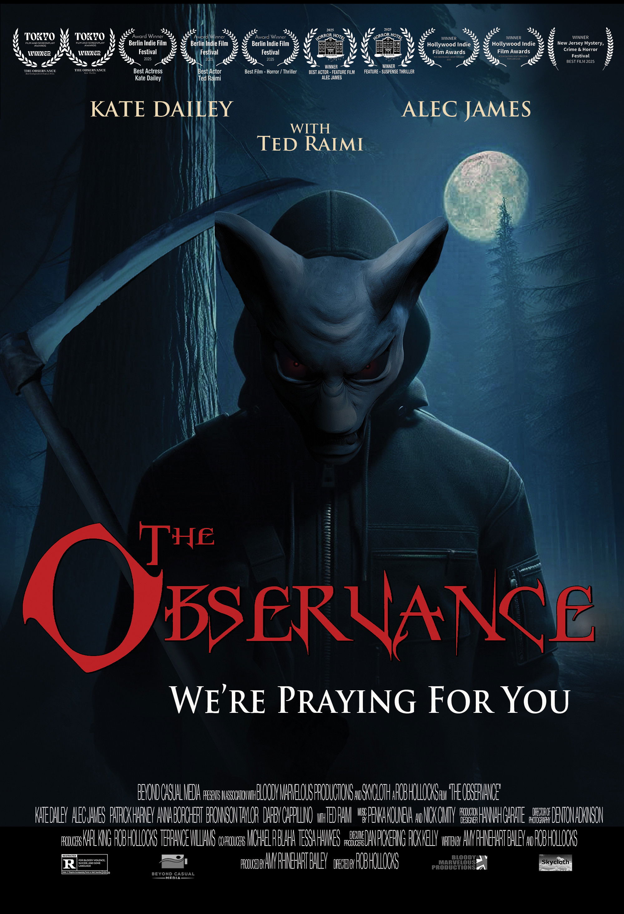 The Observance Hindi Dubbed Movie Poster (2026)