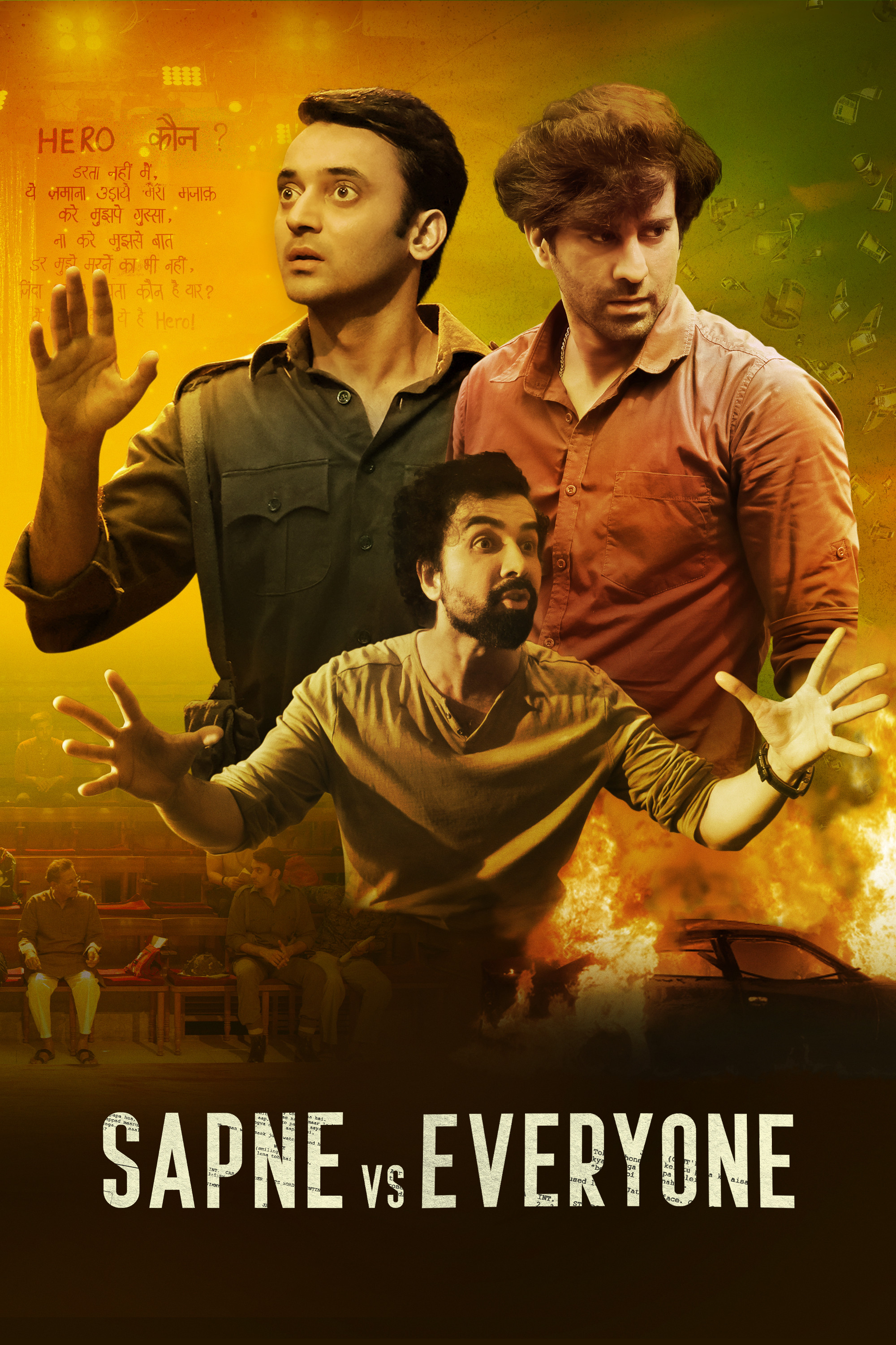Sapne vs Everyone Hindi Dubbed Movie Poster (2026)