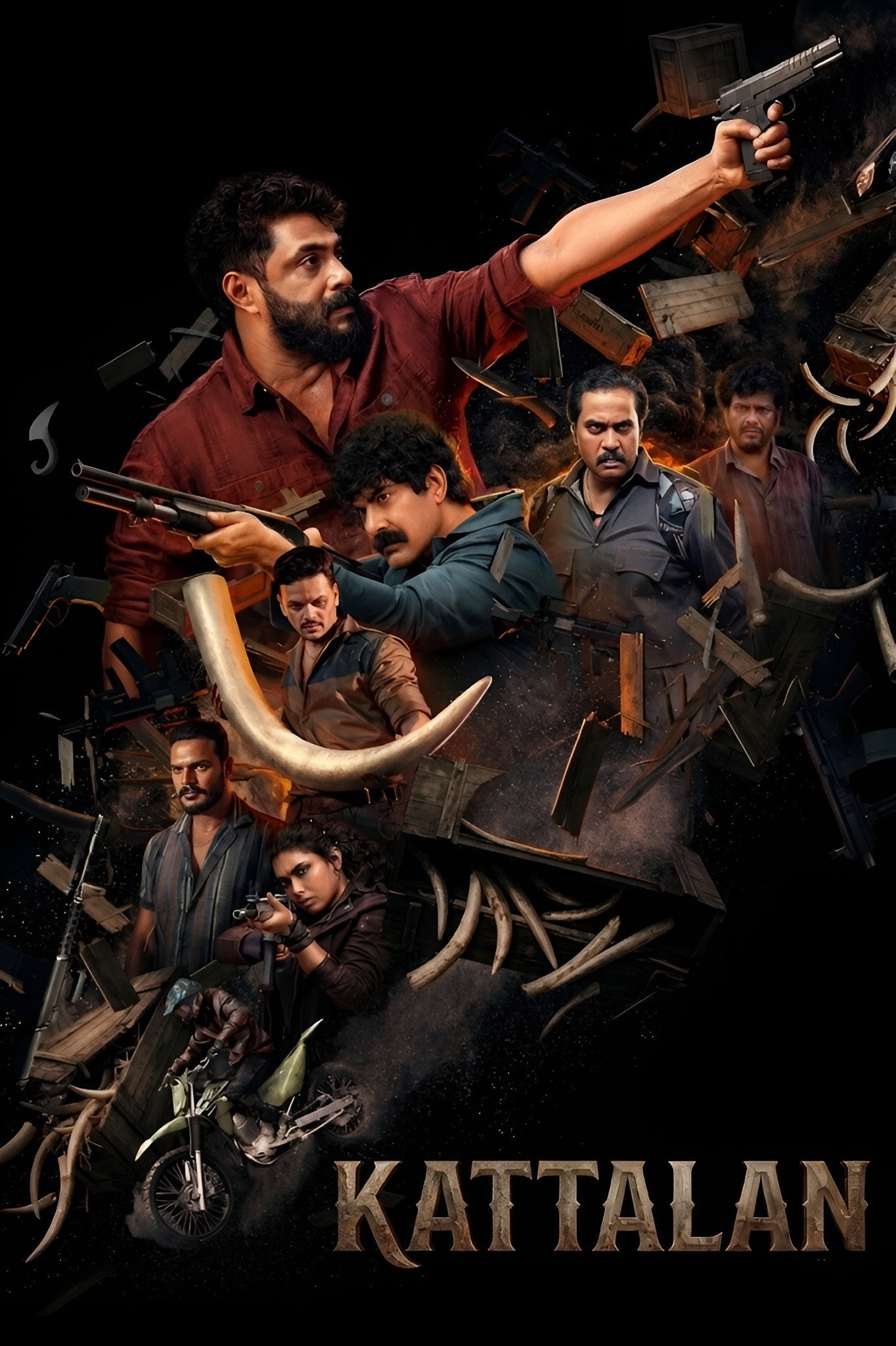 Kattalan Hindi Dubbed Movie Poster (2026)