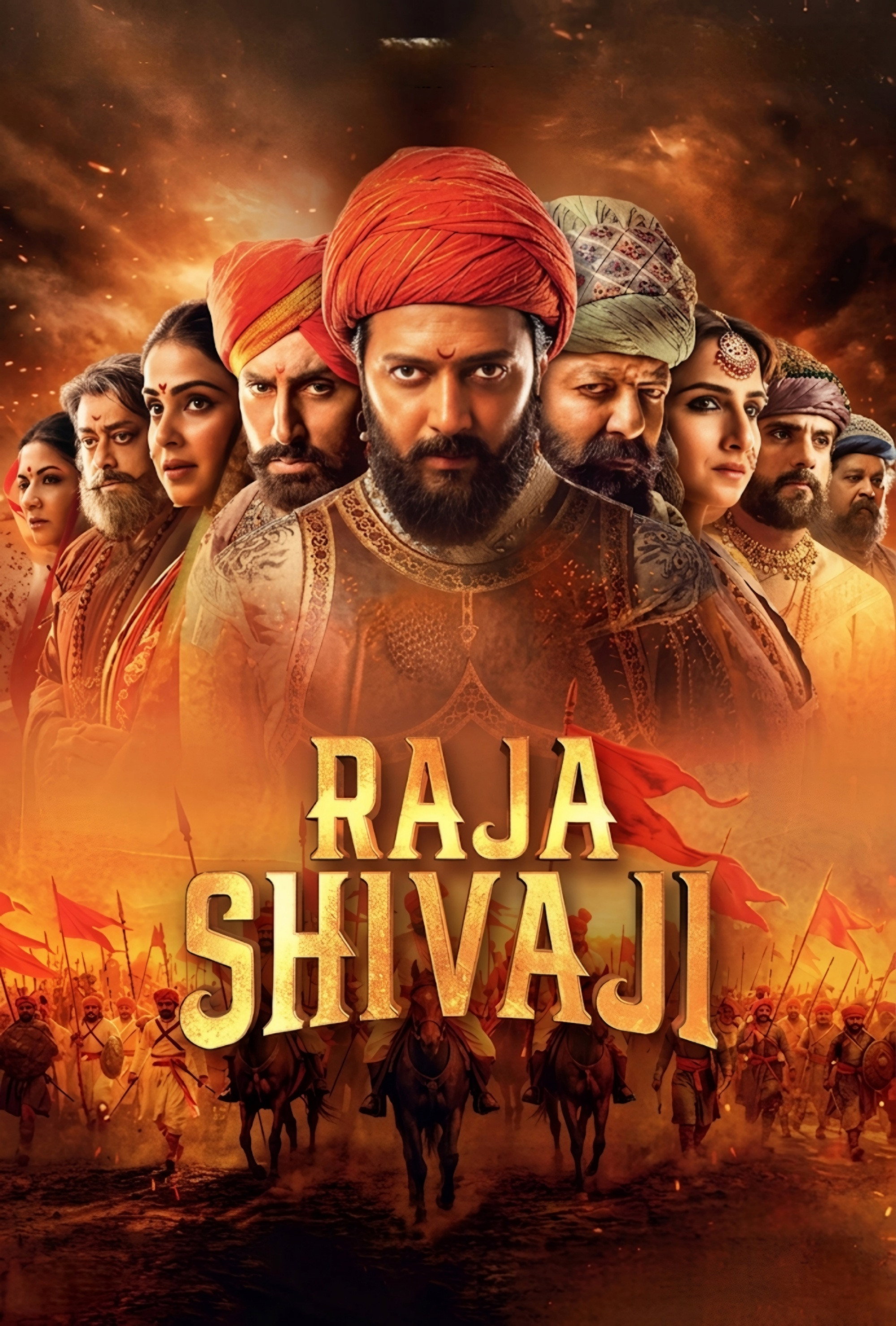 Raja Shivaji Hindi Dubbed Movie Poster (2026)