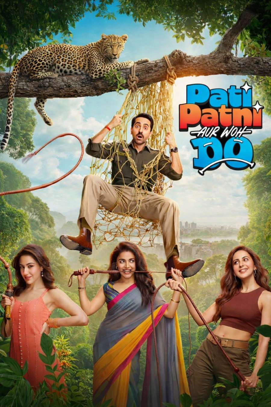 Pati Patni Aur Woh Do Hindi Dubbed Movie Poster (2026)
