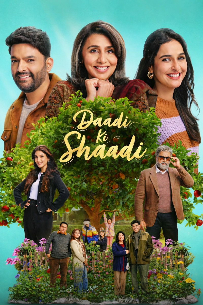Daadi Ki Shaadi Hindi Dubbed Movie Poster (2026)