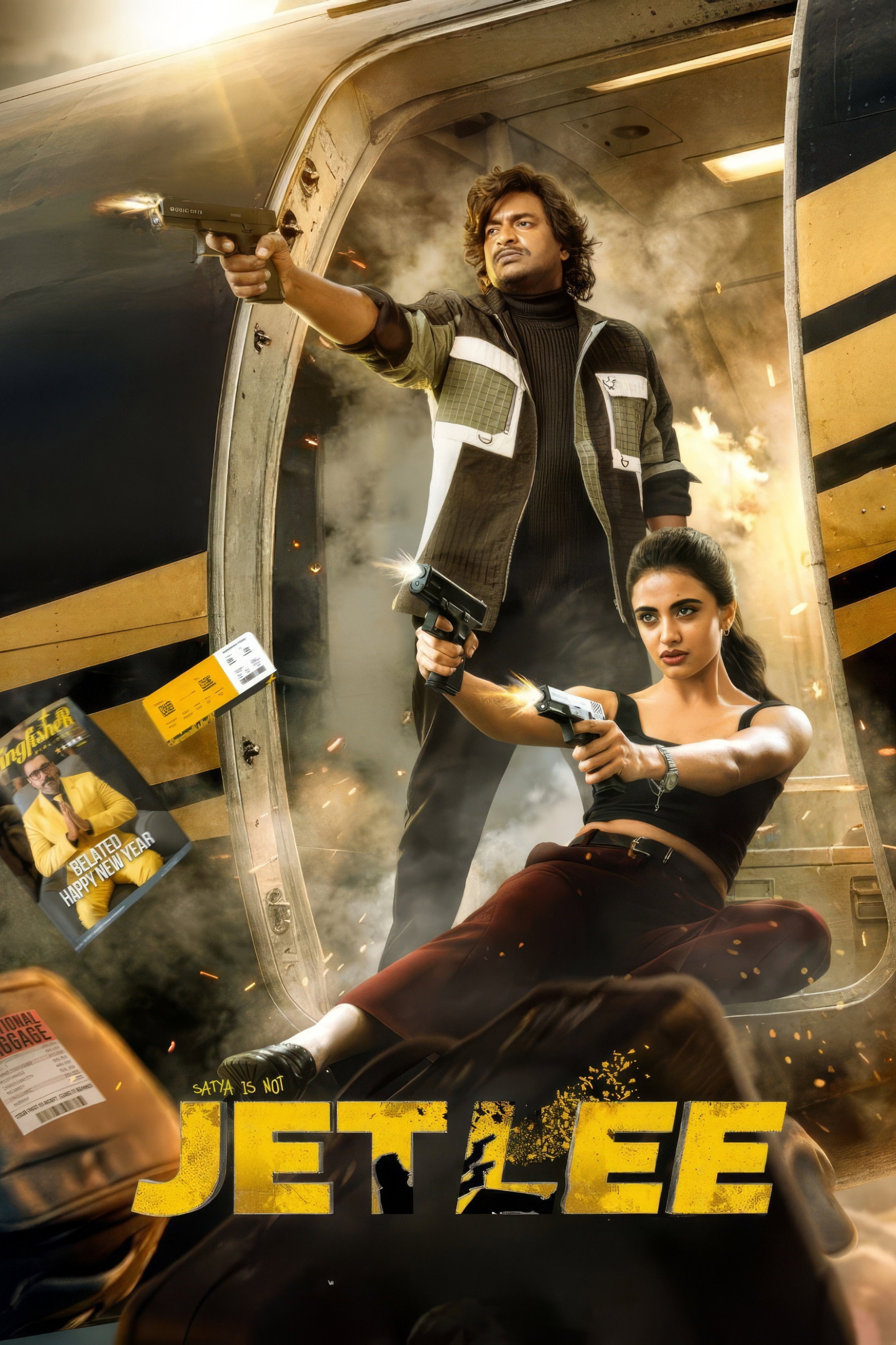 Jetlee Hindi Dubbed Movie Poster (2026)