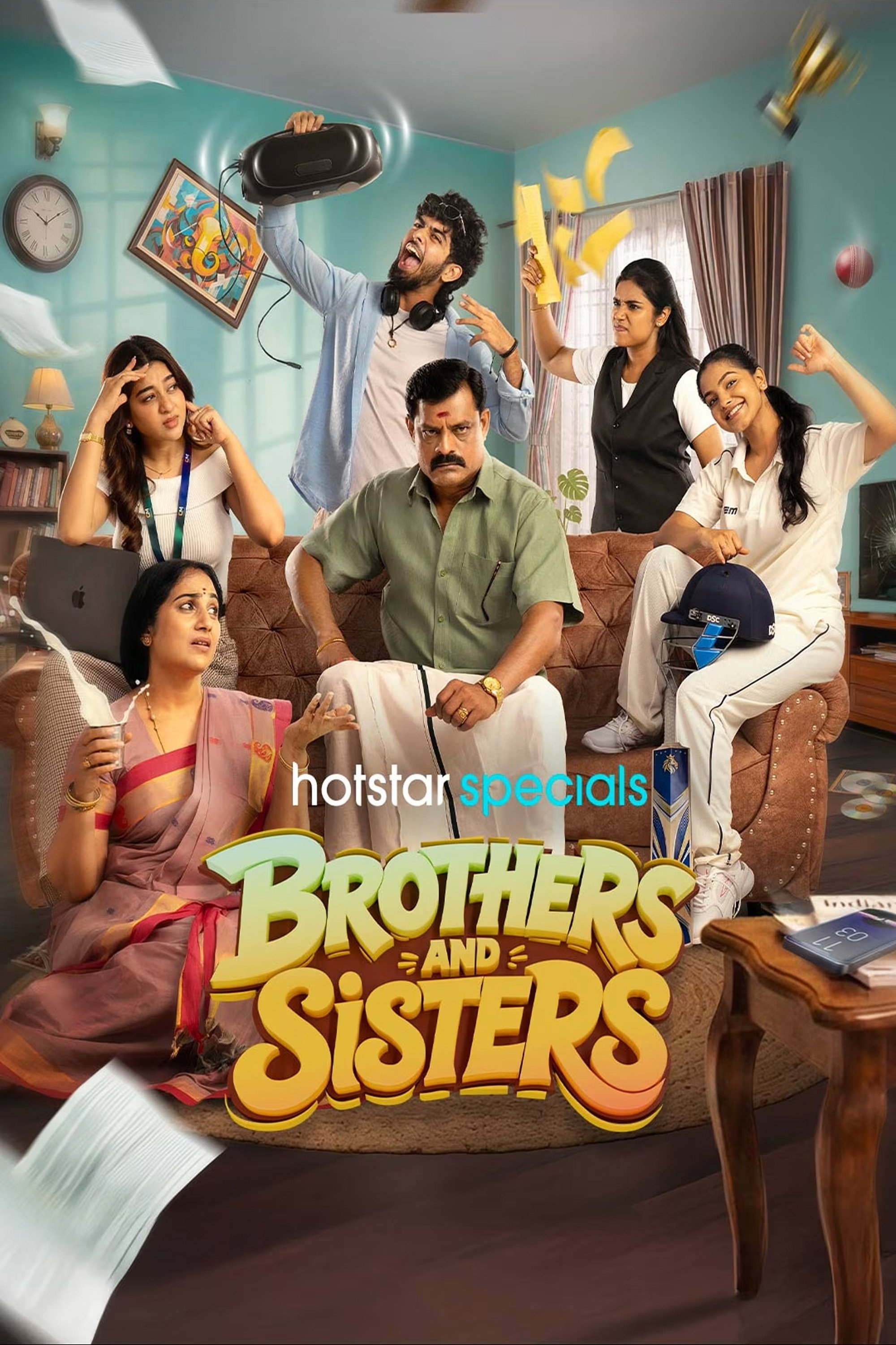 Brothers and Sisters Hindi Dubbed Movie Poster (2026)