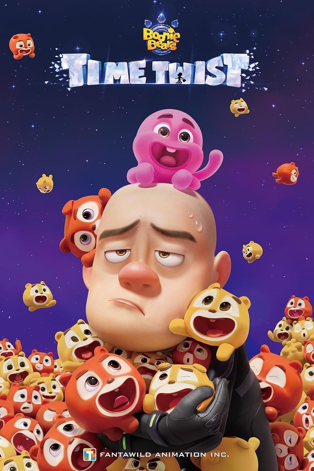Boonie Bears: Time Twist Hindi Dubbed Movie Poster (2024)