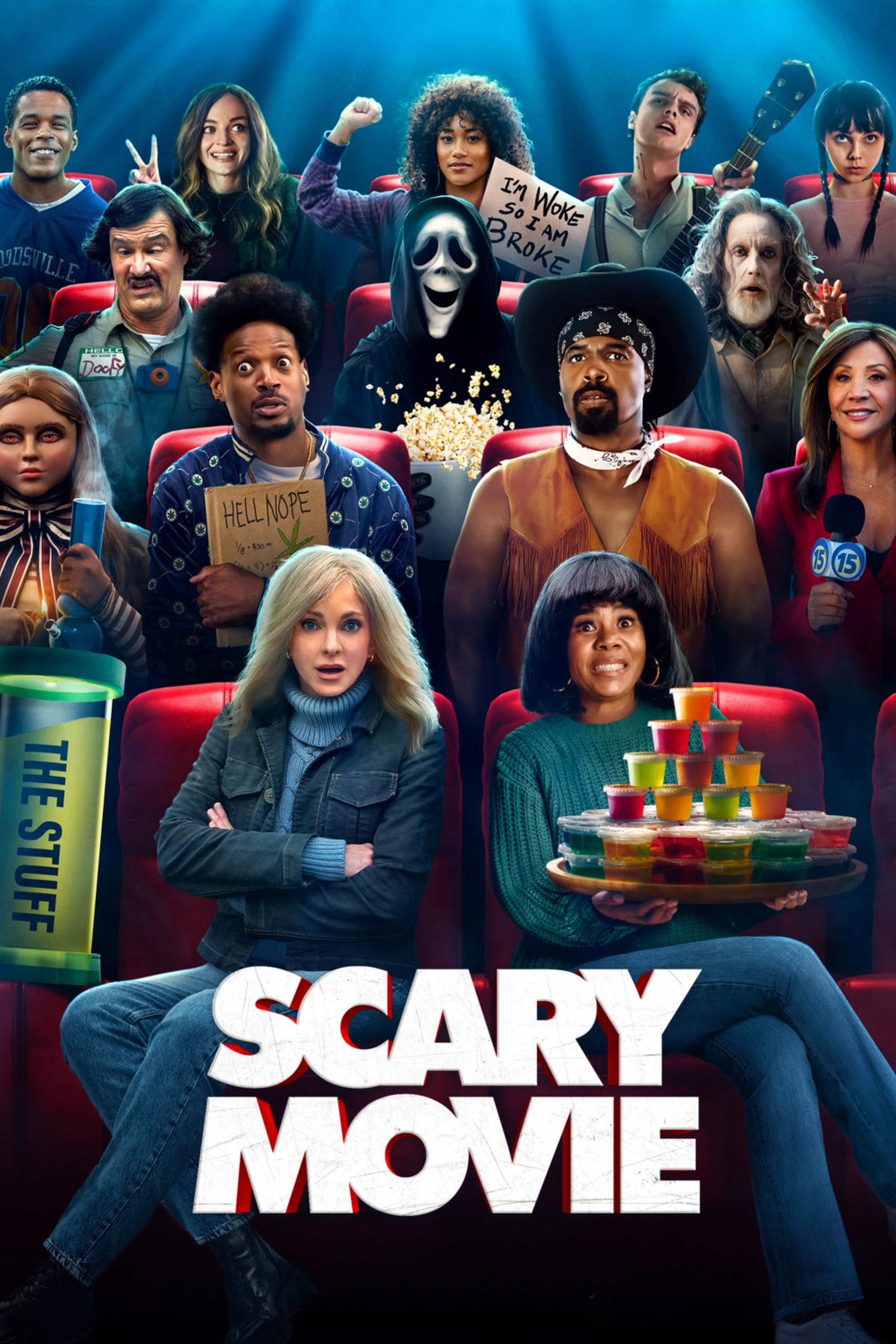 Scary Movie Hindi Dubbed Movie Poster (2026)