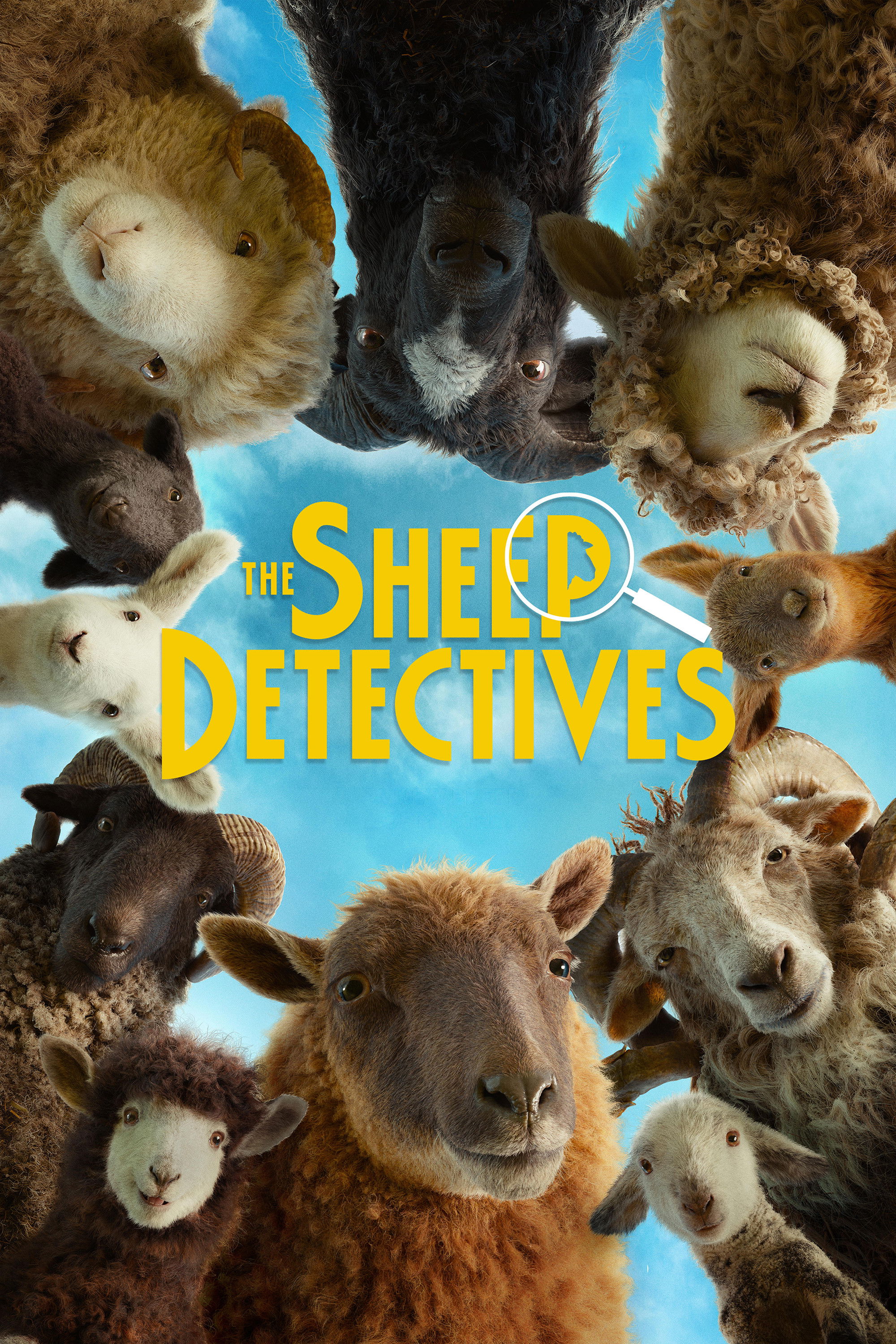 The Sheep Detectives Hindi Dubbed Movie Poster (2026)