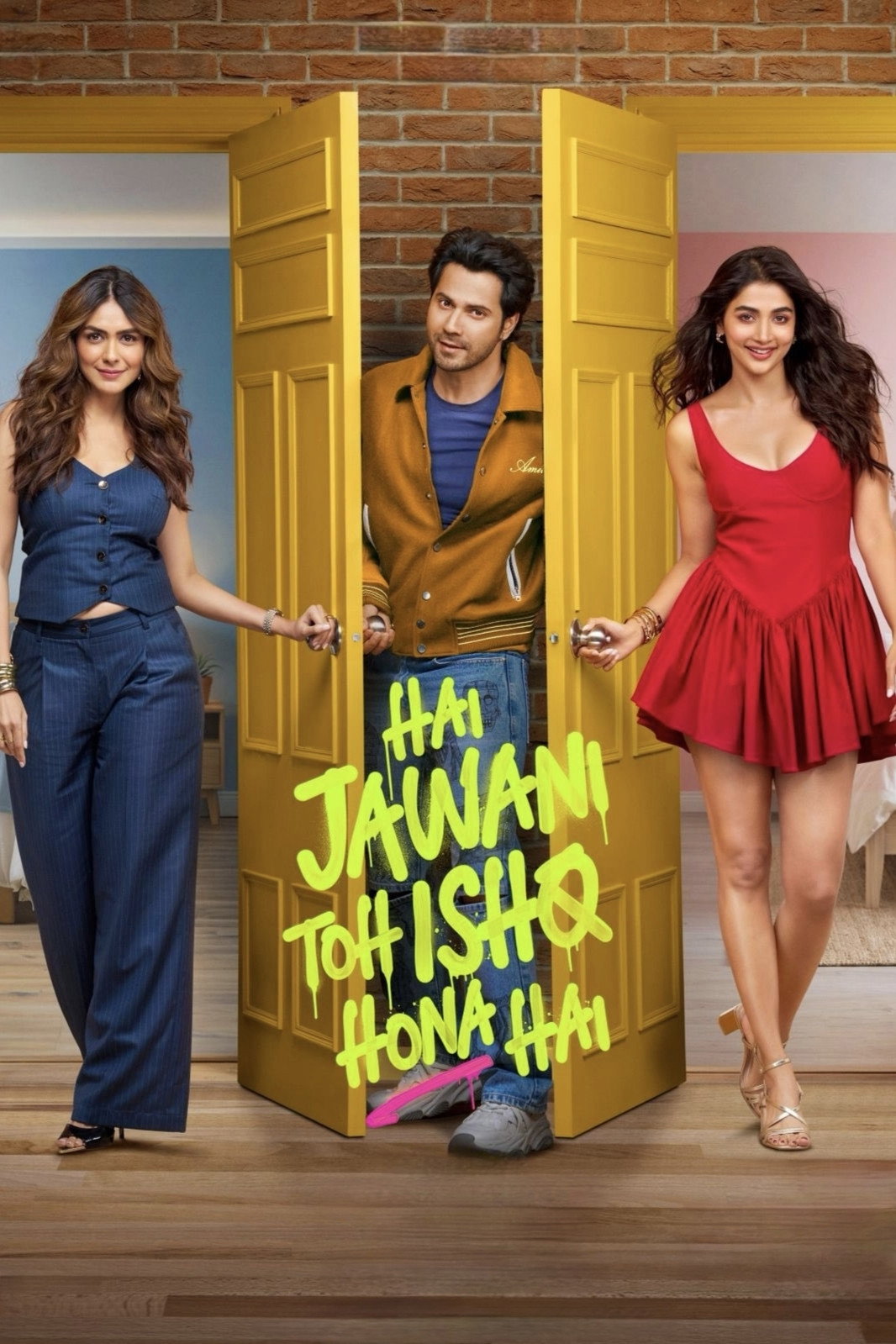 Hai Jawani Toh Ishq Hona Hai Hindi Dubbed Movie Poster (2026)