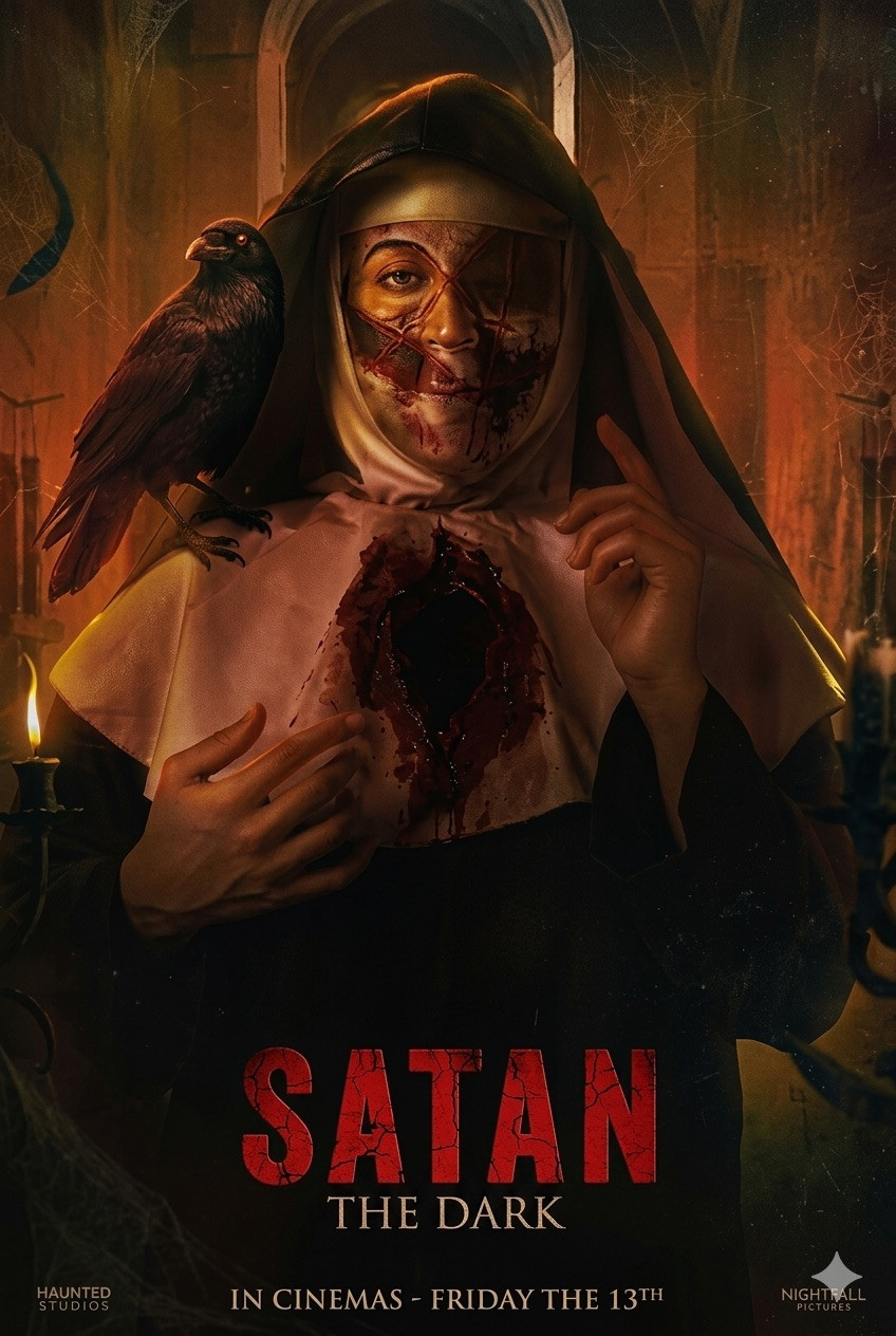 Satan - The Dark Hindi Dubbed Movie Poster (2026)