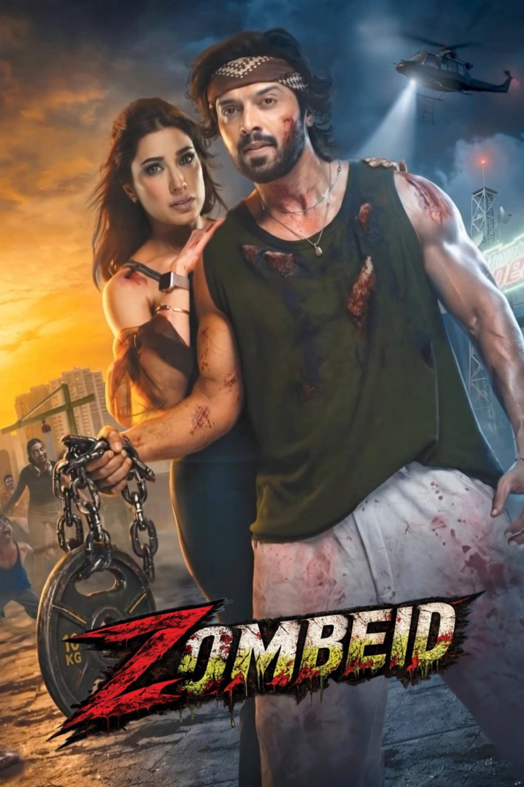 Zombeid Hindi Dubbed Movie Poster (2026)