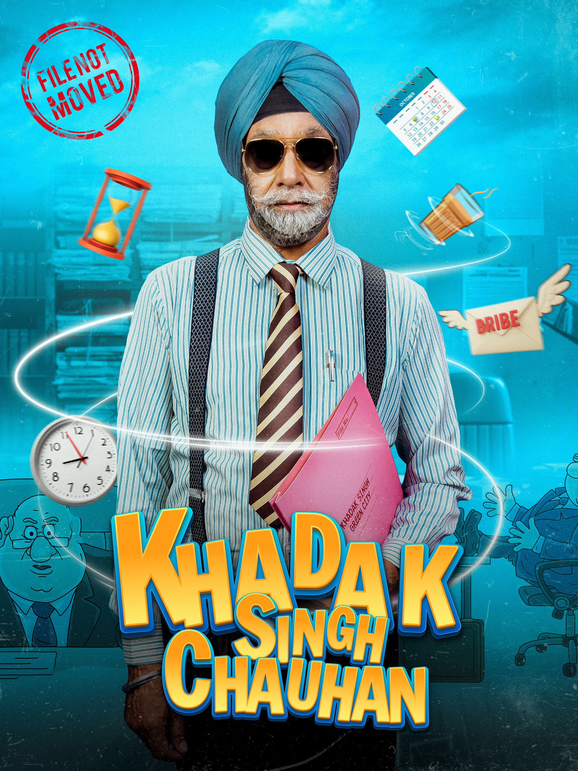 Khadak Singh Chauhan Hindi Dubbed Movie Poster (2026)