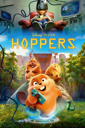 Hoppers Hindi Dubbed Movie Poster (2026)