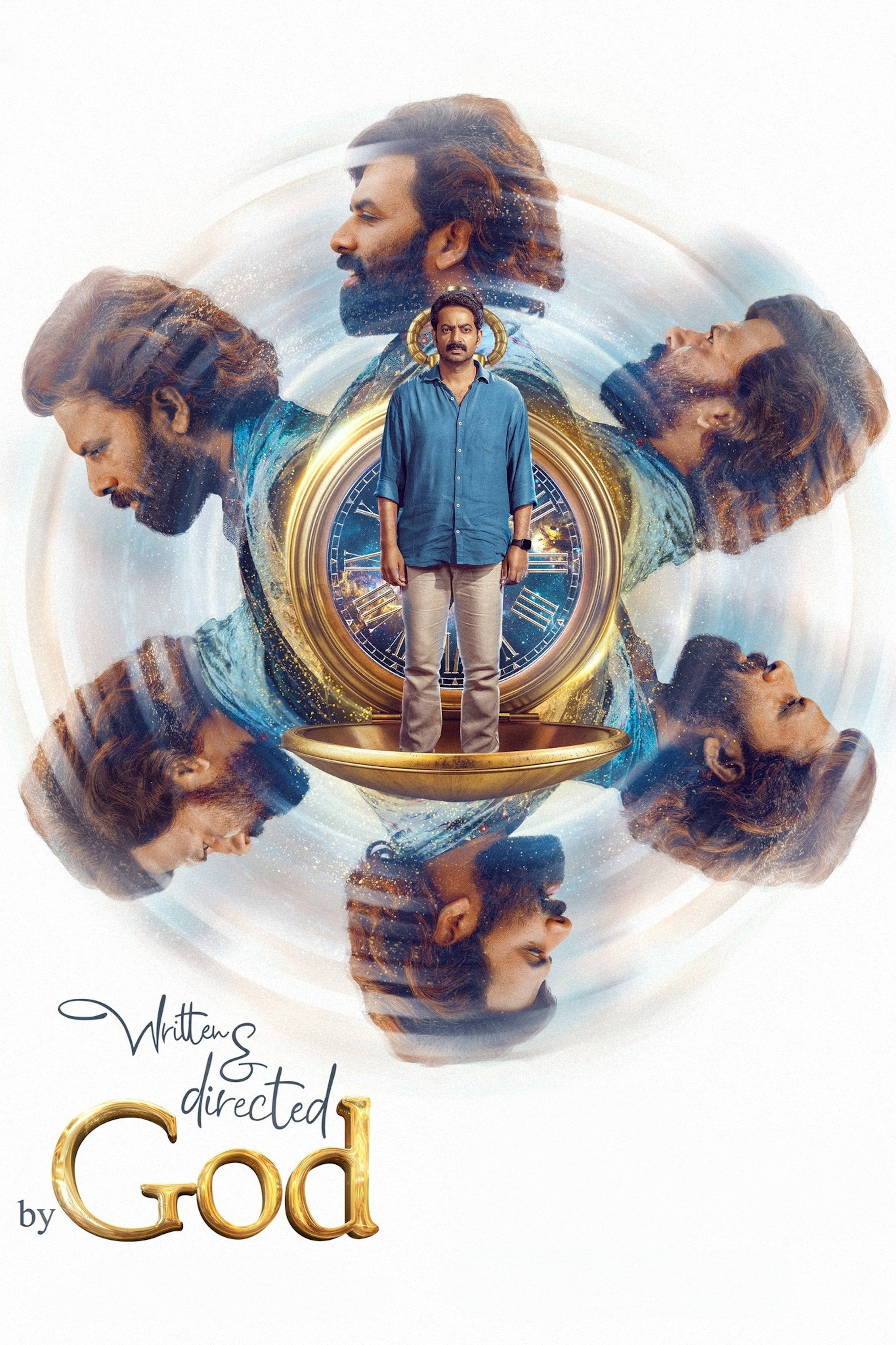 Written & Directed by God Hindi Dubbed Movie Poster (2025)