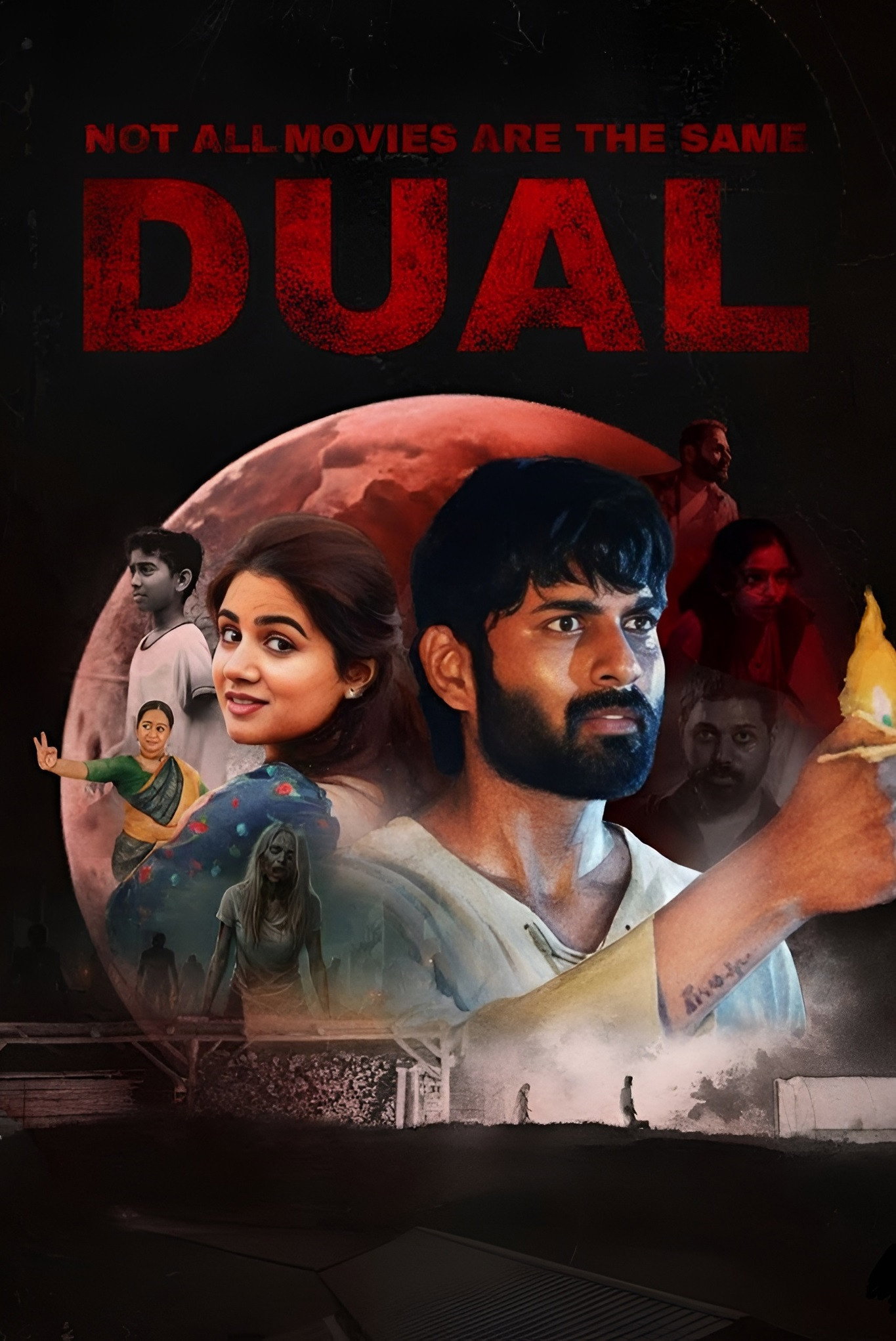 Not All Movies Are the Same: Dual Hindi Dubbed Movie Poster (2025)