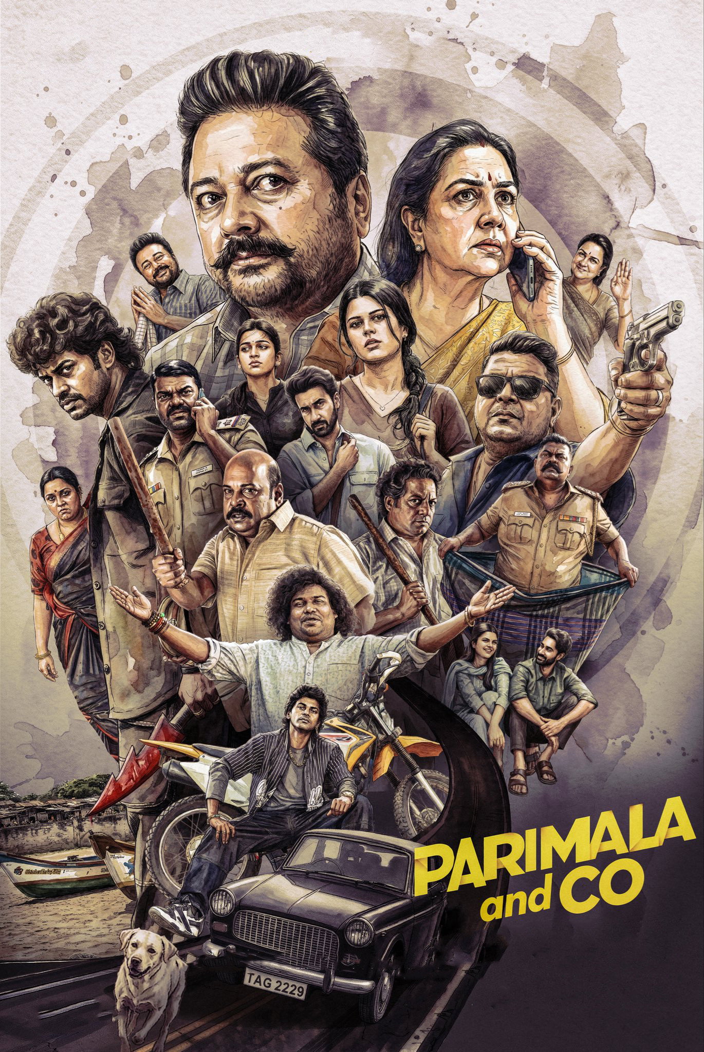 Parimala and Co Hindi Dubbed Movie Poster (2026)
