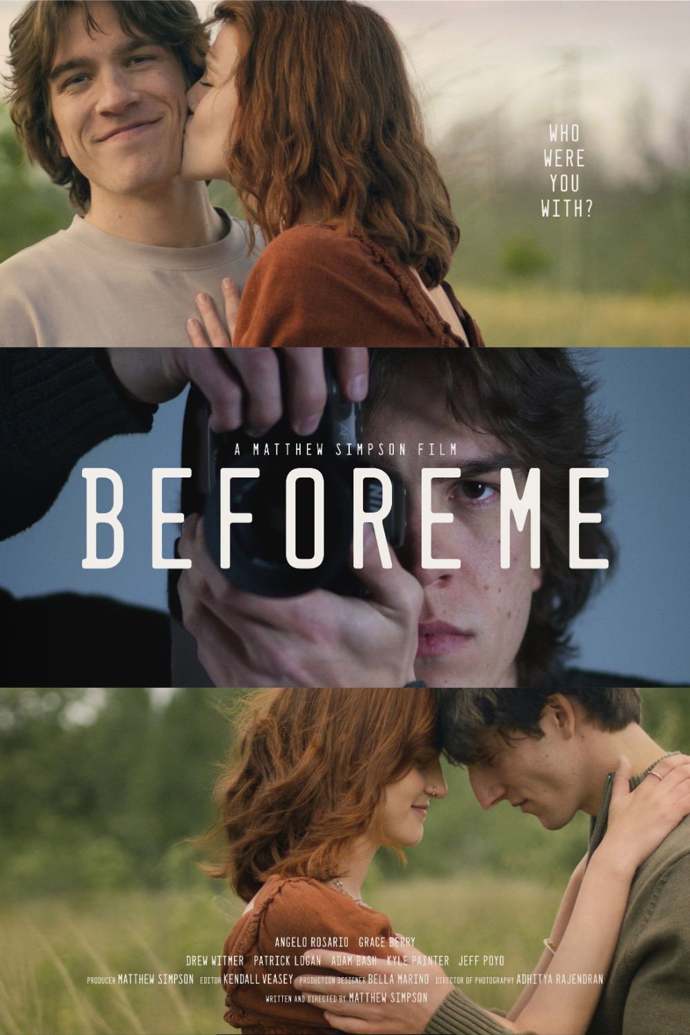 Before Me Hindi Dubbed Movie Poster (2026)