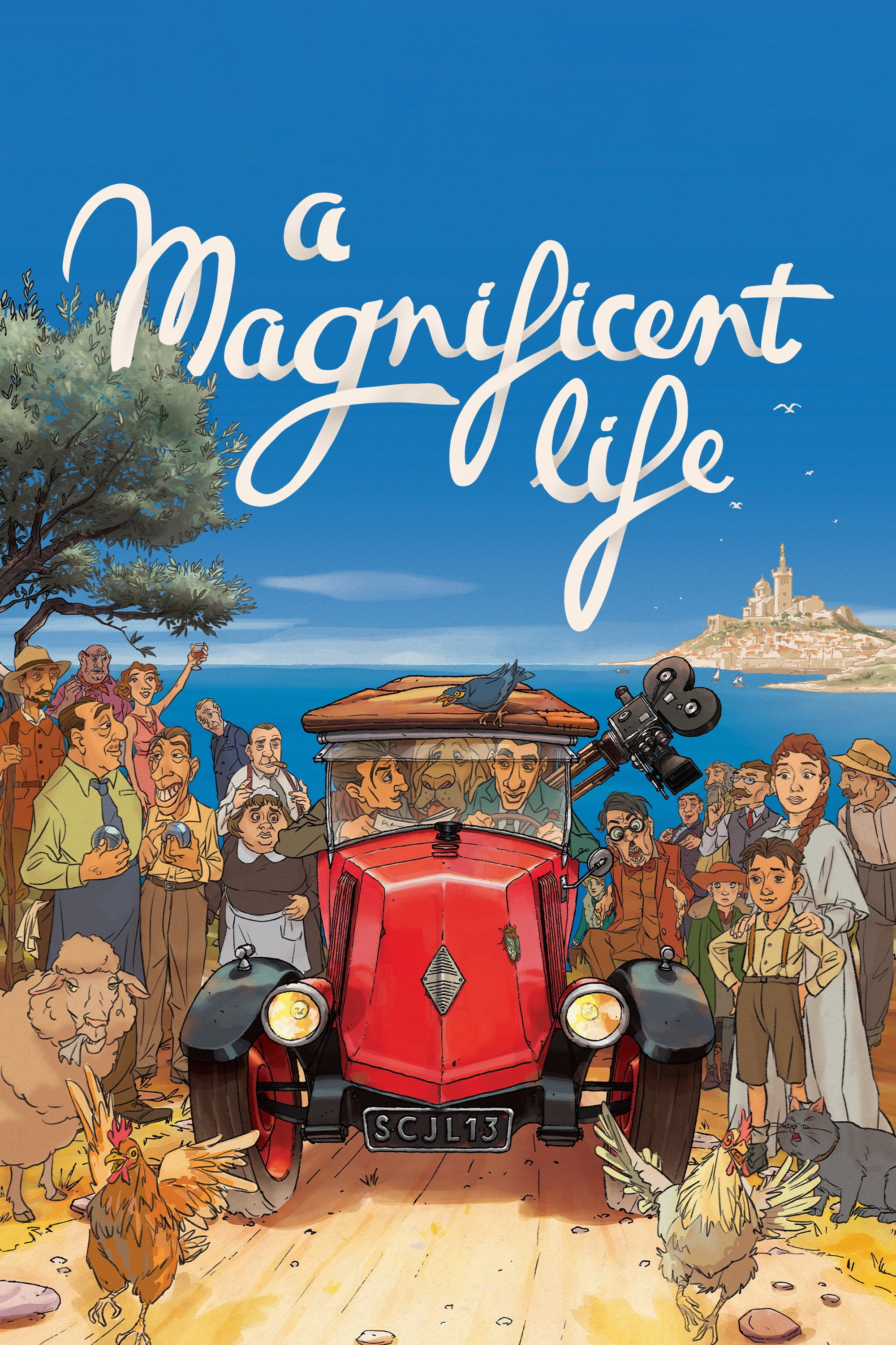 A Magnificent Life Hindi Dubbed Movie Poster (2025)