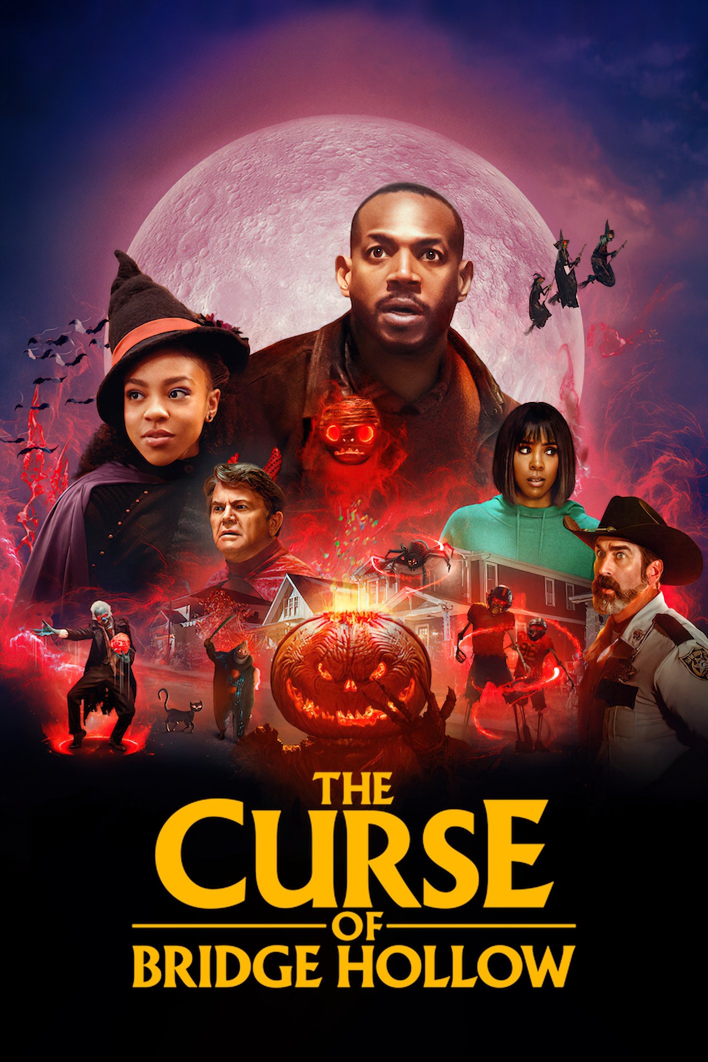 The Curse of Bridge Hollow Hindi Dubbed Movie Poster (2022)