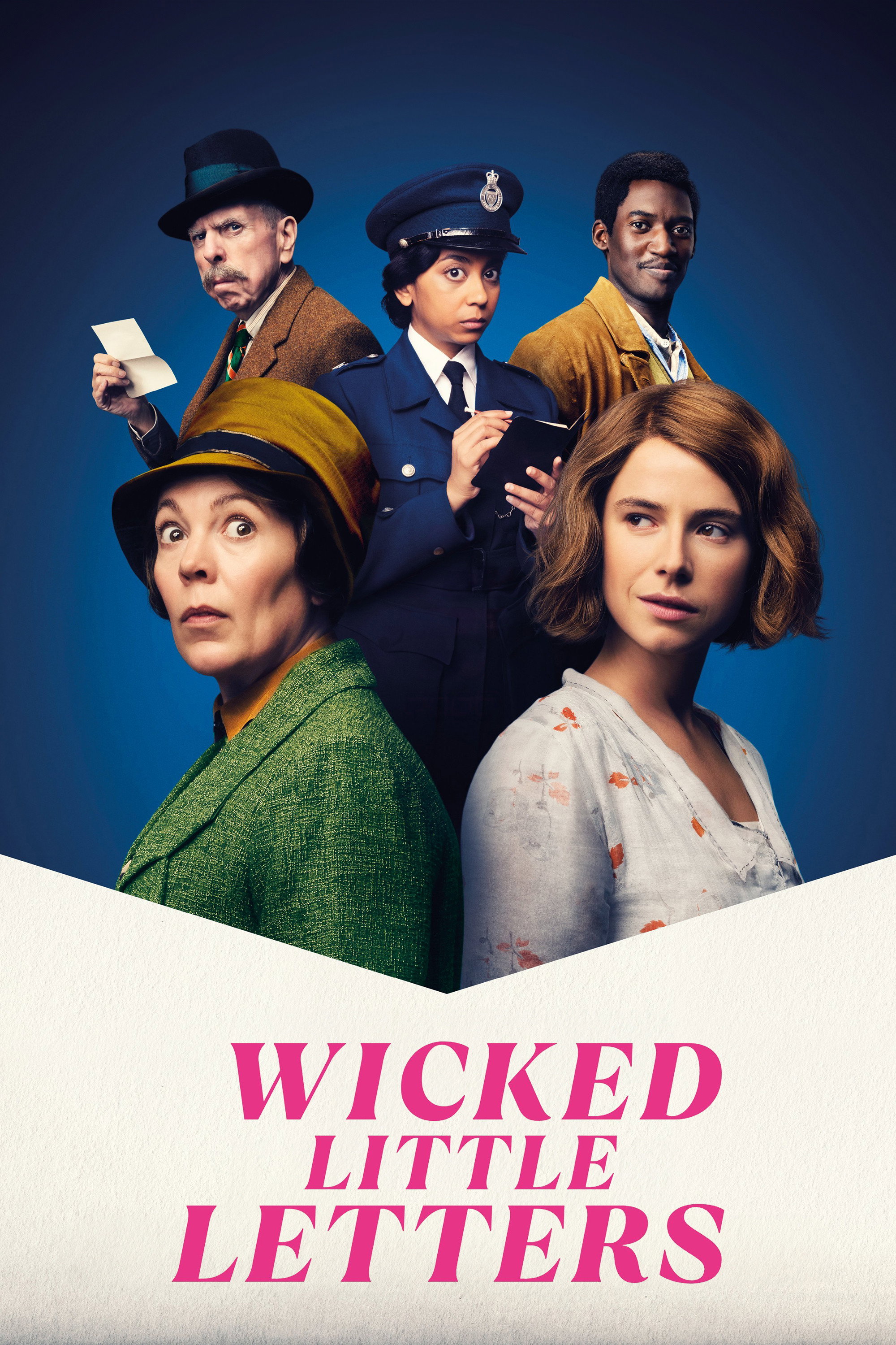 Wicked Little Letters Hindi Dubbed Movie Poster (2024)