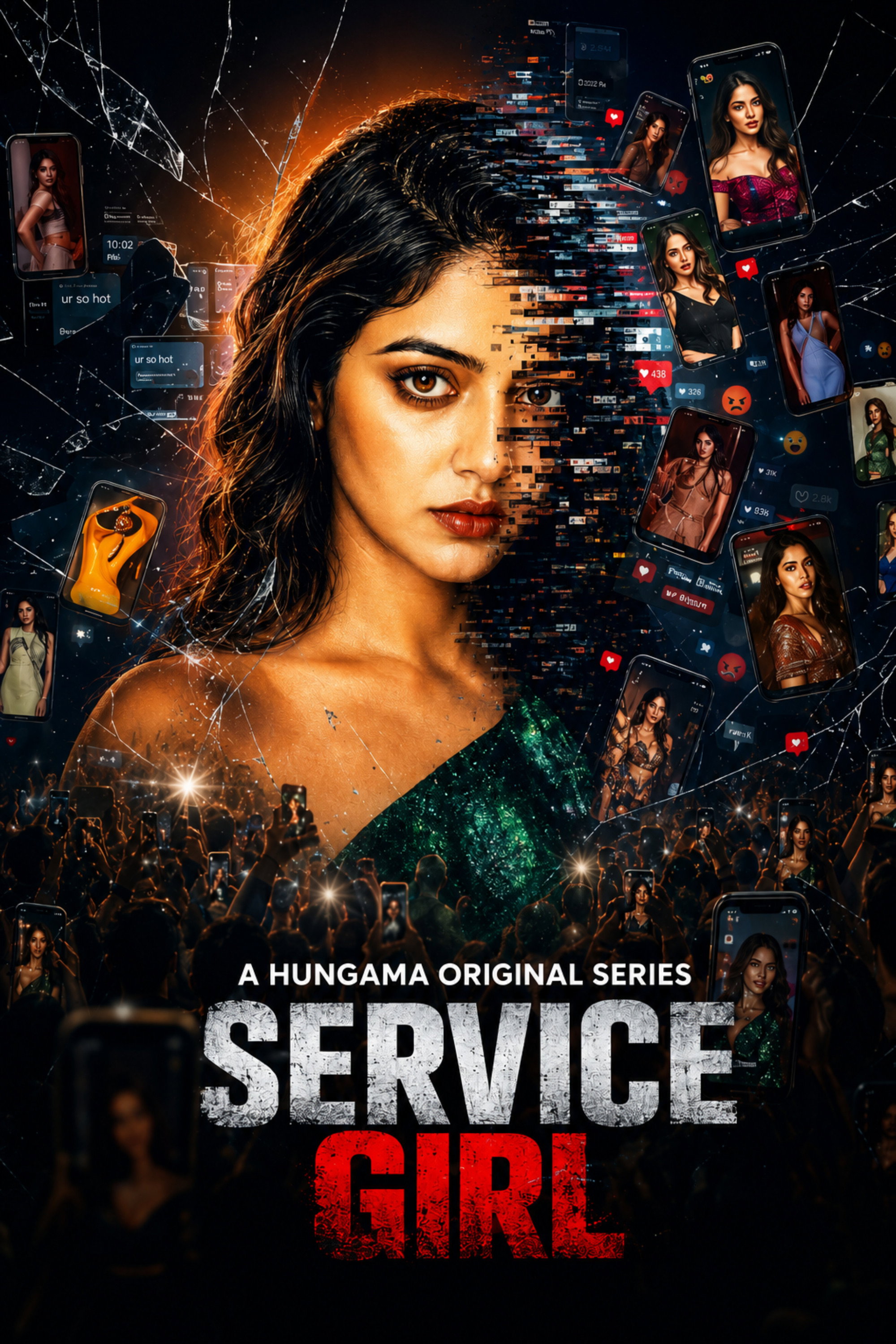 Service Girl Hindi Dubbed Movie Poster (2026)